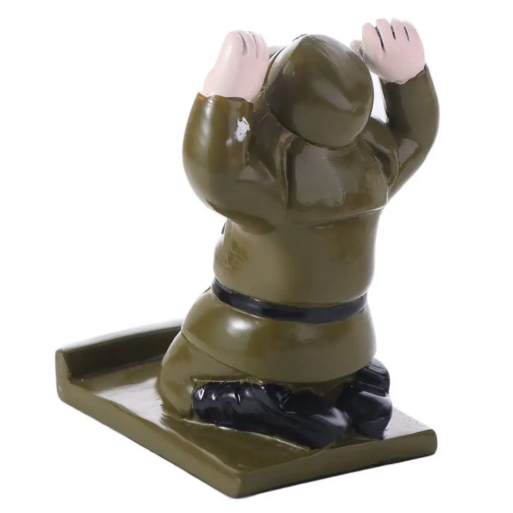 Resin Cartoon Phone Holder Figure Toys Multi-functional Kneeling Mobile Phone Stand Portable DIY Crafts Cell Phone Bracket
Resin Cartoon Phone Holder Figure Toys Multi-functional Kneeling Mobile Phone Stand Portable DIY Crafts Cell Phone Bracket