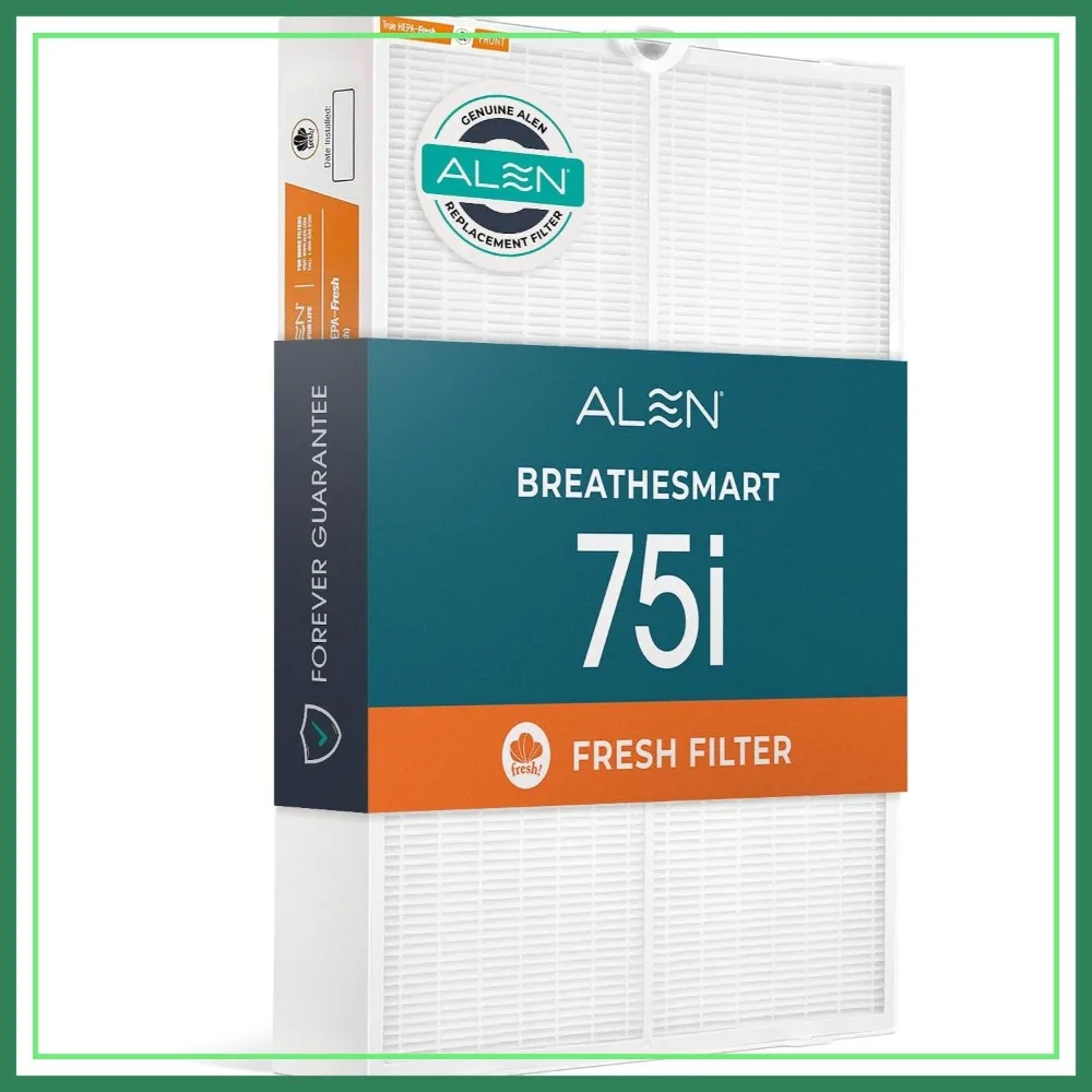 Replacement HEPA Filter for 75i Air Purifier, Captures Allergens, Smoke & Odors, 1 Pack
Replacement HEPA Filter for 75i Air Purifier, Captures Allergens, Smoke & Odors, 1 Pack