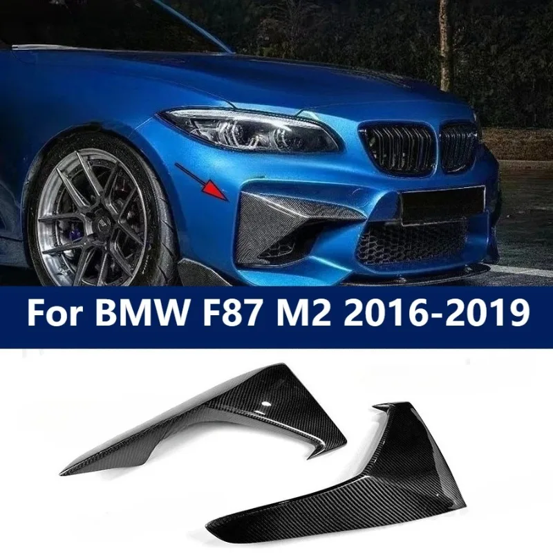 For BMW M2 F87 Carbon Fiber Front Fog Light Cover Frame Air Vent Grille Styling Exterior Upgrade Modification Accessories
For BMW M2 F87 Carbon Fiber Front Fog Light Cover Frame Air Vent Grille Styling Exterior Upgrade Modification Accessories