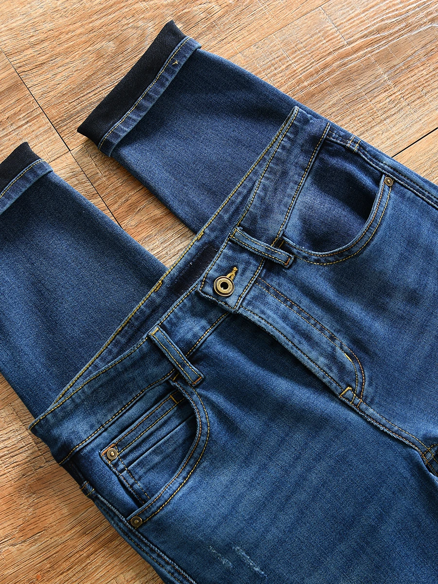 Casual Washed Slim Fit Men's Jeans Spring Season Comfortable Unconstrained Cotton Polyester Blend Youthful Trend Zipper Closure
Casual Washed Slim Fit Men's Jeans Spring Season Comfortable Unconstrained Cotton Polyester Blend Youthful Trend Zipper Closure