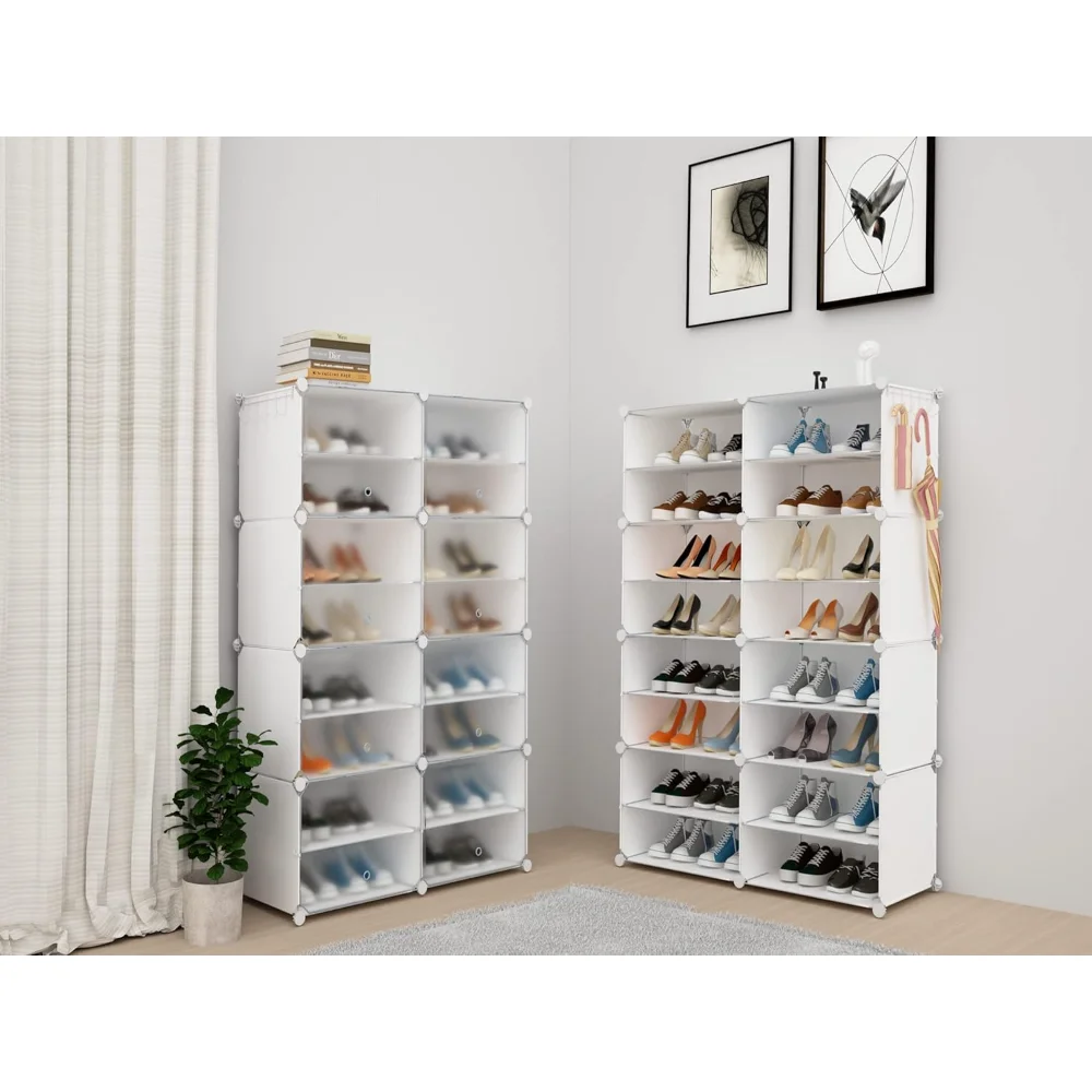 32 Pairs Organizer for Closet Shoe Cabinet with Door for Closet,Entryway,Hallway,Bedroom, Shoe Cabinets
32 Pairs Organizer for Closet Shoe Cabinet with Door for Closet,Entryway,Hallway,Bedroom, Shoe Cabinets