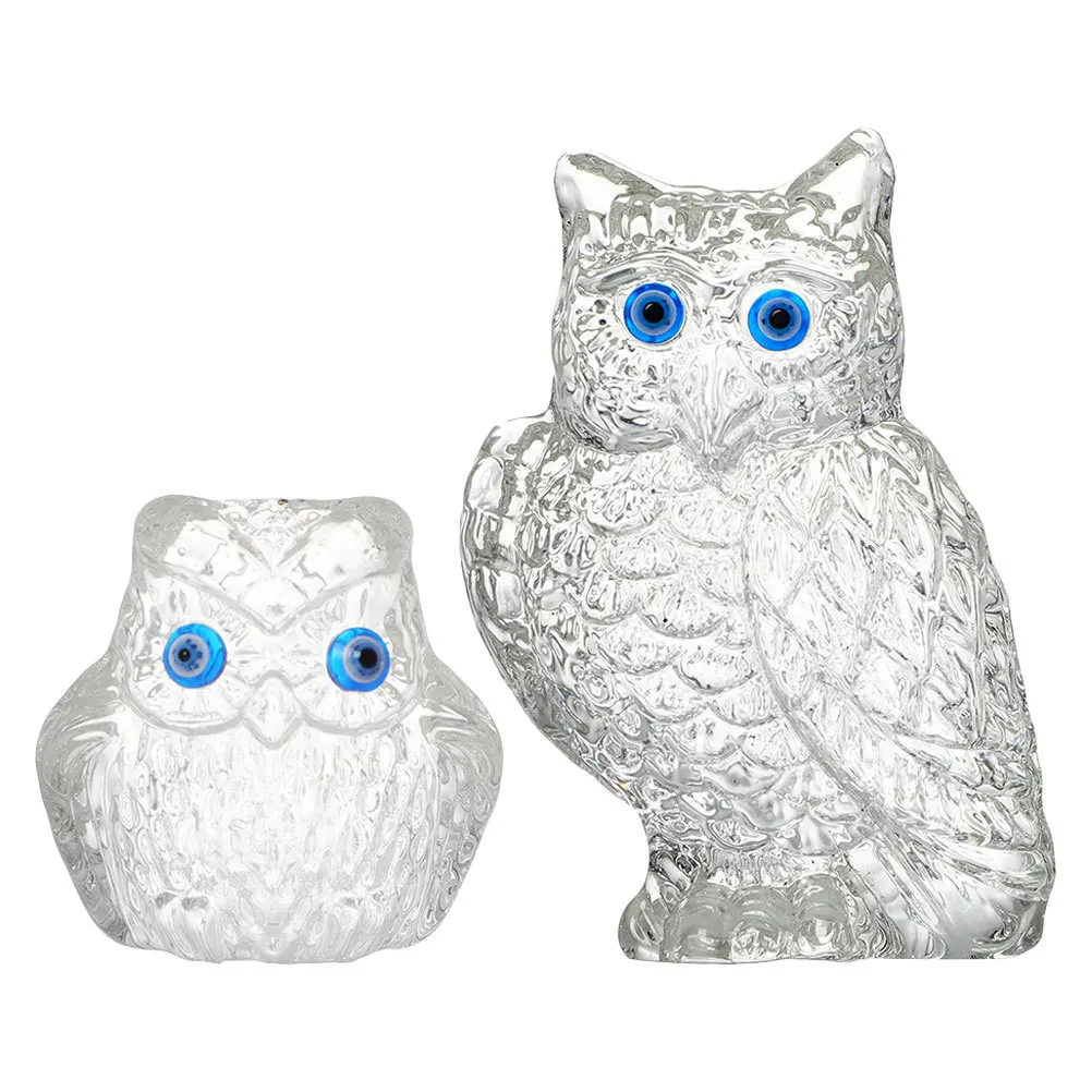 1Set Owl Statue Crystal Animal Ornament Lifelike Design Tabletop Decor for Living Room Bedroom Garden Photography Prop
1Set Owl Statue Crystal Animal Ornament Lifelike Design Tabletop Decor for Living Room Bedroom Garden Photography Prop