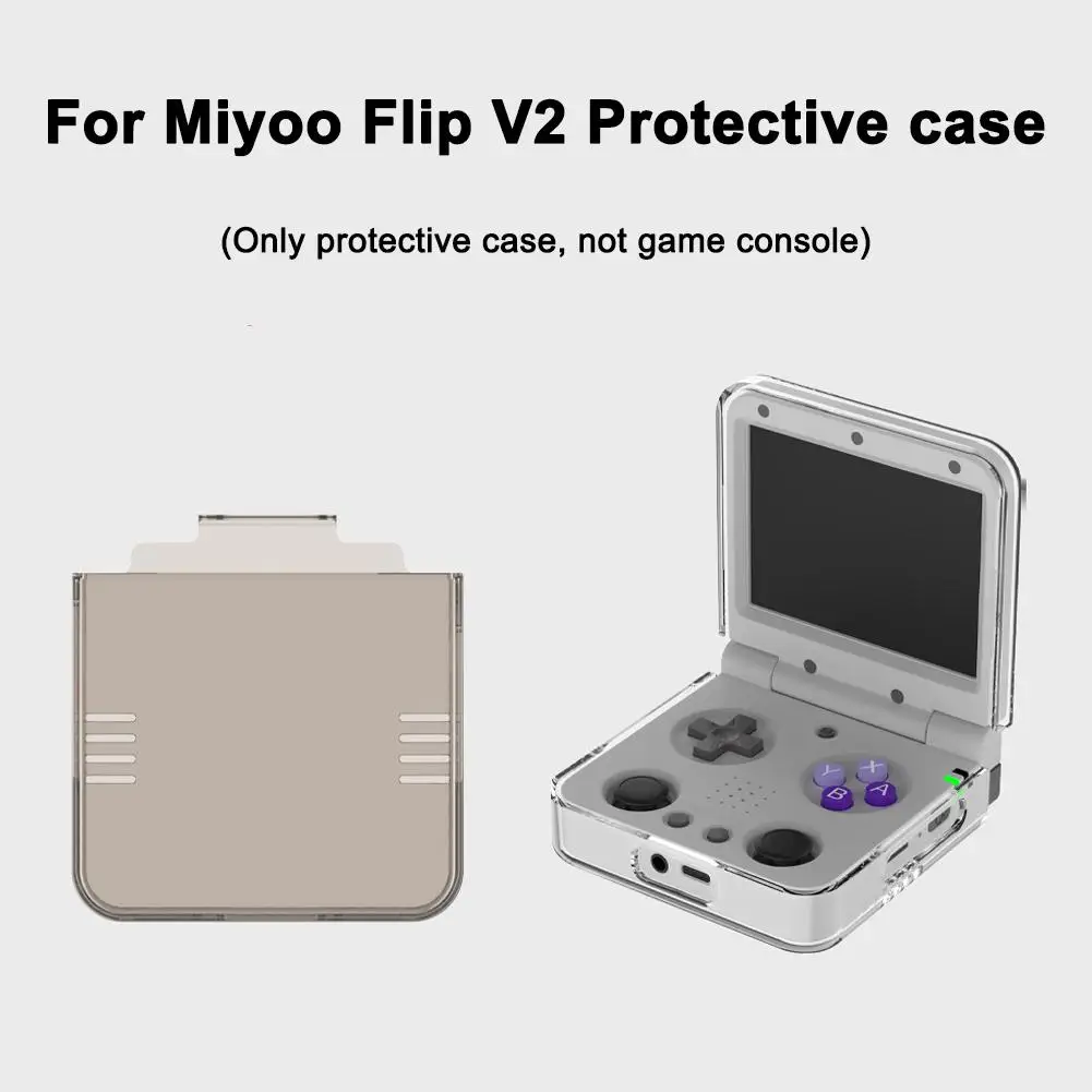 for MIYOO Flip Flip V2 Handheld Game Console Waterproof And Dirt-resistant Anti-collision And Anti-fall Protective Cover I3M4
for MIYOO Flip Flip V2 Handheld Game Console Waterproof And Dirt-resistant Anti-collision And Anti-fall Protective Cover I3M4