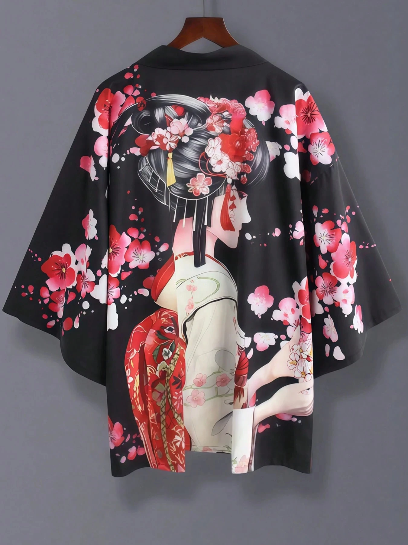 Unisex Kimono Sakura Anime Print Top Fashion Casual Cardigan Yukata Outfit Japanese Streetwear Traditional Clothing
Unisex Kimono Sakura Anime Print Top Fashion Casual Cardigan Yukata Outfit Japanese Streetwear Traditional Clothing
