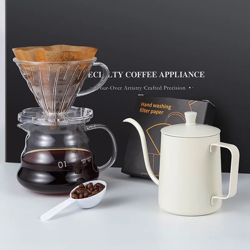 Modern Home Coffee Brewing Set Pour-over Equipment Eco-friendly Drinkware Gift Box Packaging for Camping
Modern Home Coffee Brewing Set Pour-over Equipment Eco-friendly Drinkware Gift Box Packaging for Camping