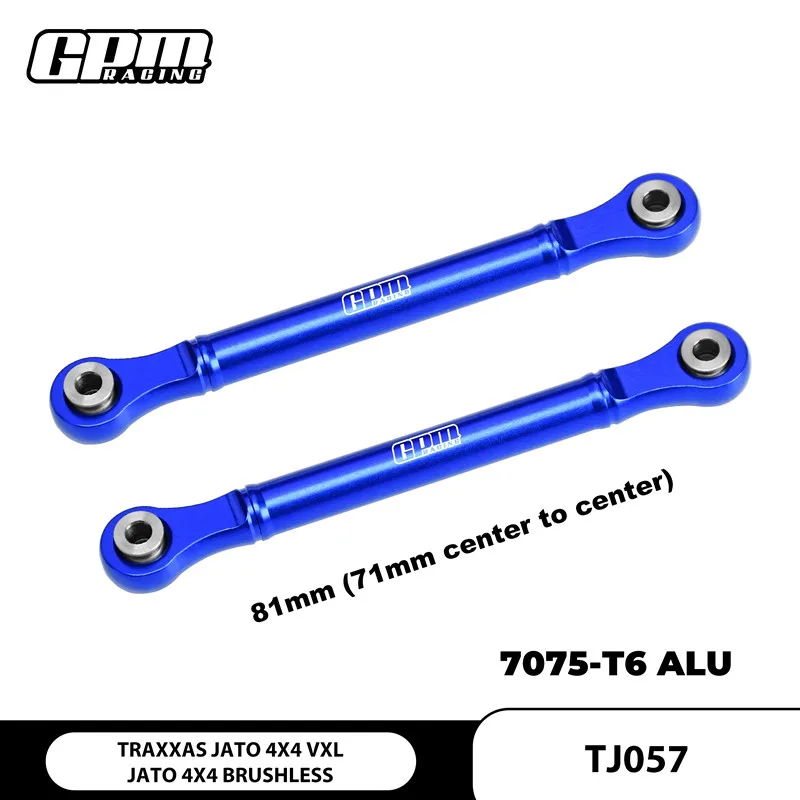 Алюминиевые рулевые тяги заднего верхнего рычага GPM 7075, для TRAXXAS 1/8 JATO 4X4 VXL 9028
Алюминиевые рулевые тяги заднего верхнего рычага GPM 7075, для TRAXXAS 1/8 JATO 4X4 VXL 9028