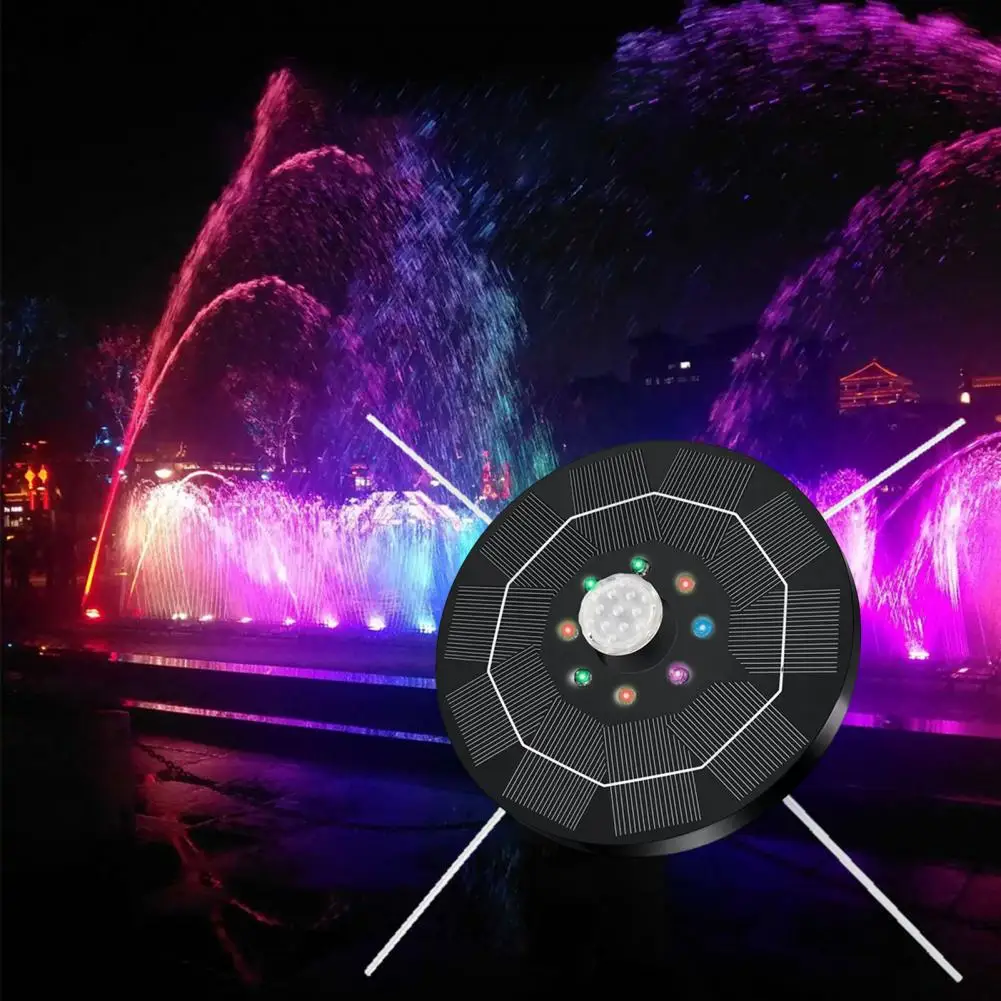 Outdoor Water Fountain 1 Set Practical Automatic On/Off High Efficient Landscape Solar-Powered LED Water Fountain for Yard
Outdoor Water Fountain 1 Set Practical Automatic On/Off High Efficient Landscape Solar-Powered LED Water Fountain for Yard