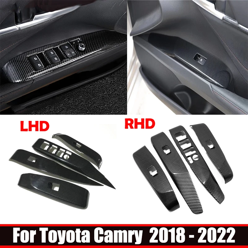 LHD RHD для Toyota Camry 2018 2019 2020 2021 2022 2023, гибридное стекло автомобиля, переключатель подъема, панель, подлокотник, накладка, аксессуары
LHD RHD для Toyota Camry 2018 2019 2020 2021 2022 2023, гибридное стекло автомобиля, переключатель подъема, панель, подлокотник, накладка, аксессуары