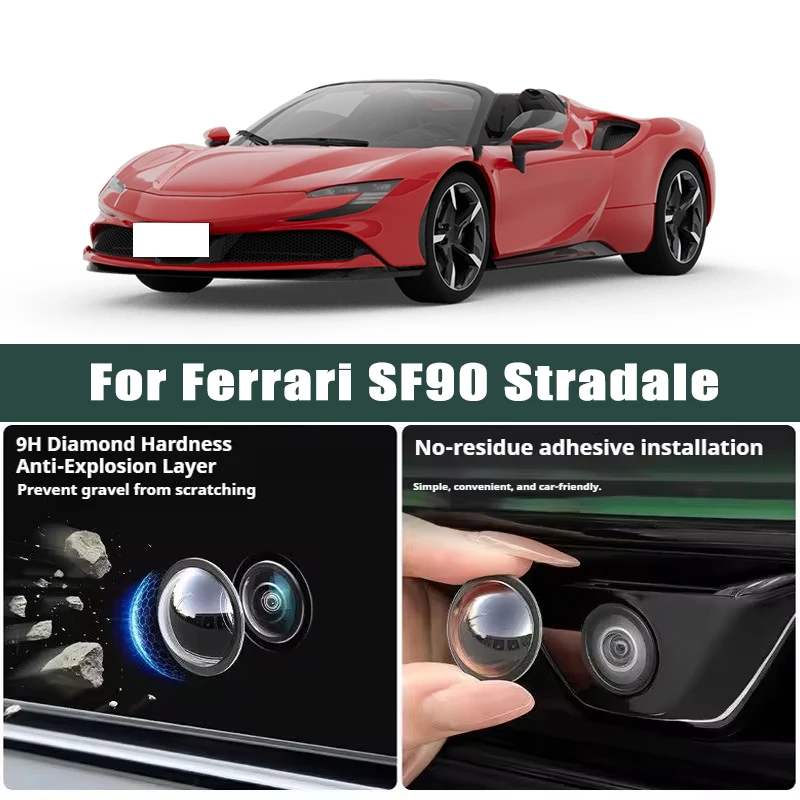 Car Camera Lens Protector 2PCS Rear View Camera Cover 360° Protection Anti Scratch Waterproof For Ferrari SF90 Stradale
Car Camera Lens Protector 2PCS Rear View Camera Cover 360° Protection Anti Scratch Waterproof For Ferrari SF90 Stradale