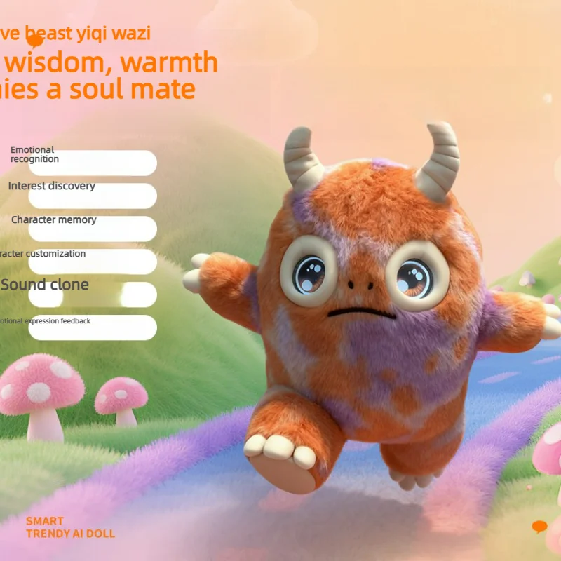 New AI Quirky Baby Stuffed Plush Toy Intelligent Plush Doll Children's Companion Gift Children's Enlightenment Education Toy
New AI Quirky Baby Stuffed Plush Toy Intelligent Plush Doll Children's Companion Gift Children's Enlightenment Education Toy