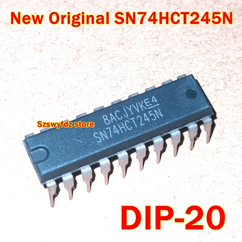 1pcs to 100pcs New Original SN74HCT245N DIP-20 OCTAL BUS TRANSCEIVERS WITH 3-STATE OUTPUTS
1pcs to 100pcs New Original SN74HCT245N DIP-20 OCTAL BUS TRANSCEIVERS WITH 3-STATE OUTPUTS
