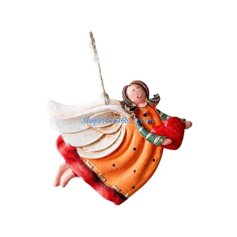 Resin Angel Sculptures Christmas Tree Hanging Decorations for Mantels Tabletop
Resin Angel Sculptures Christmas Tree Hanging Decorations for Mantels Tabletop