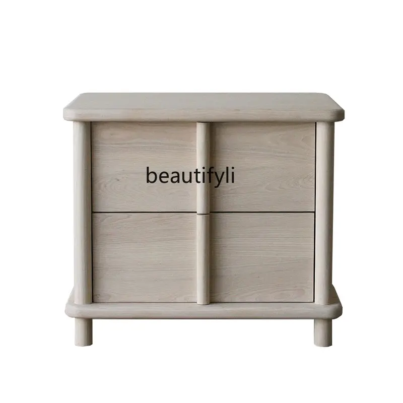 American Idyllic Mediterranean Modern Minimalist Solid Wood Double Drawer Side Cabinet Bedside Table storage cabinet furniture
American Idyllic Mediterranean Modern Minimalist Solid Wood Double Drawer Side Cabinet Bedside Table storage cabinet furniture