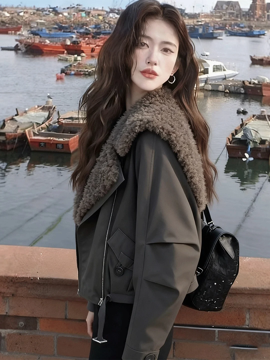 2025 New Arrival Thiened Retro Commute Fur Cotton Jaet Small Size Cotton Coat Inteated Velvet Leather And Fur Coat
2025 New Arrival Thiened Retro Commute Fur Cotton Jaet Small Size Cotton Coat Inteated Velvet Leather And Fur Coat