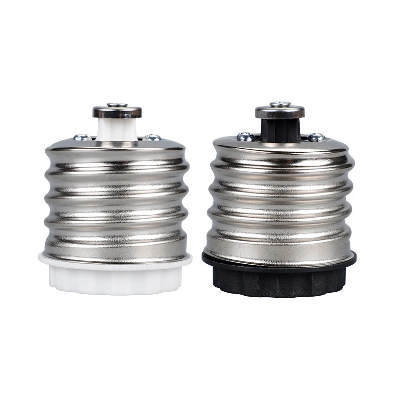 Переходная головка лампы Железный никелированный внешний E40 в внутреннюю головку лампы E27 Пластиковый патрон лампы E40-e27 E2
Переходная головка лампы Железный никелированный внешний E40 в внутреннюю головку лампы E27 Пластиковый патрон лампы E40-e27 E2