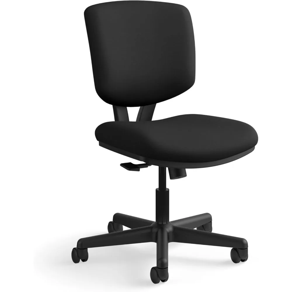 Task Chair - Armless Office Chair for Computer Desk, Black
Task Chair - Armless Office Chair for Computer Desk, Black