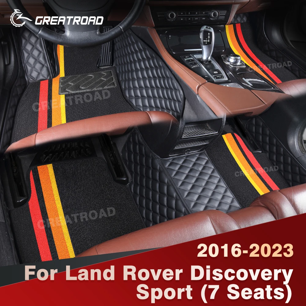 For Land Rover Discovery Sport (7 Seats) 2016-2023 Double Layer Car Floor Mats Custom Auto Carpet Cover Interior Accessories
For Land Rover Discovery Sport (7 Seats) 2016-2023 Double Layer Car Floor Mats Custom Auto Carpet Cover Interior Accessories