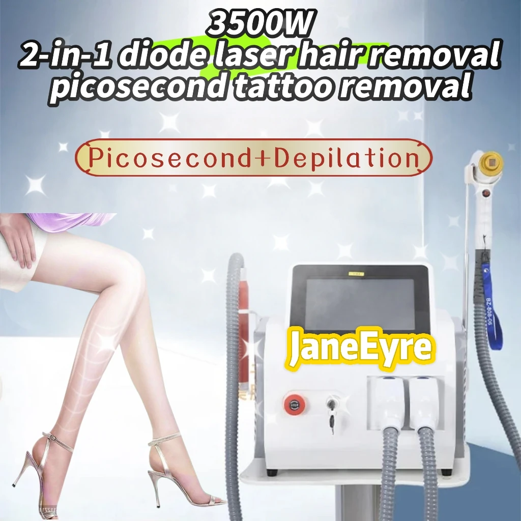 3500W Diode Laser Hair Removal Pico 2 in 1 Tattoo Removal Skin Rejuvenation Epilator Pigmentation Therapy
3500W Diode Laser Hair Removal Pico 2 in 1 Tattoo Removal Skin Rejuvenation Epilator Pigmentation Therapy