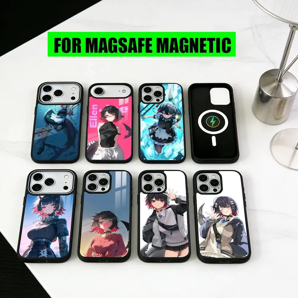 E-Ellen Joe Zenless Zone Zero Phone Case For iPhone17,16,15,14,13,12,11 Plus,Pro Magnetic For Magsafe Wireless Charging
E-Ellen Joe Zenless Zone Zero Phone Case For iPhone17,16,15,14,13,12,11 Plus,Pro Magnetic For Magsafe Wireless Charging