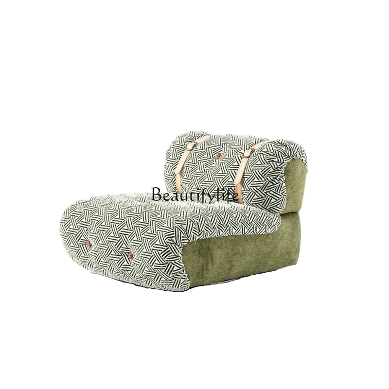 Simple retro single sofa Modern living room fabric leisure chair Balcony rotating chair Light luxury geometric sofa
Simple retro single sofa Modern living room fabric leisure chair Balcony rotating chair Light luxury geometric sofa