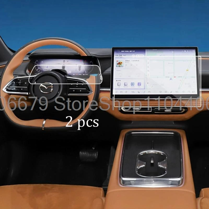 Защитная пленка для экрана, закаленное стекло для Mazda 6E 2024 2025, автомобильная GPS-навигация, приборная панель, наклейка на экран, автоаксессуар
Защитная пленка для экрана, закаленное стекло для Mazda 6E 2024 2025, автомобильная GPS-навигация, приборная панель, наклейка на экран, автоаксессуар