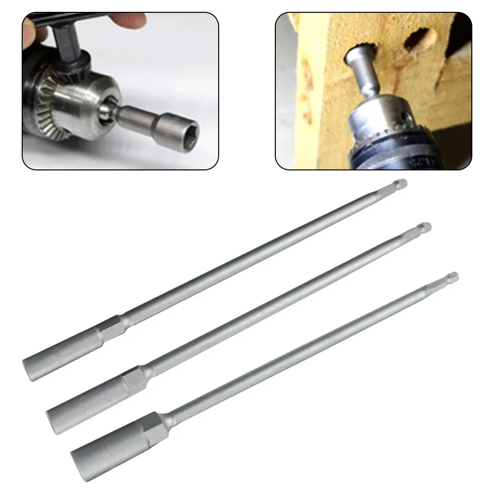 3Pcs Socket Wrench Extension Sleeve 8-12mm 250mm Hexagon Nut Driver Drill Bit Adapter For Motorcycle Car Repairing Power Tool
3Pcs Socket Wrench Extension Sleeve 8-12mm 250mm Hexagon Nut Driver Drill Bit Adapter For Motorcycle Car Repairing Power Tool