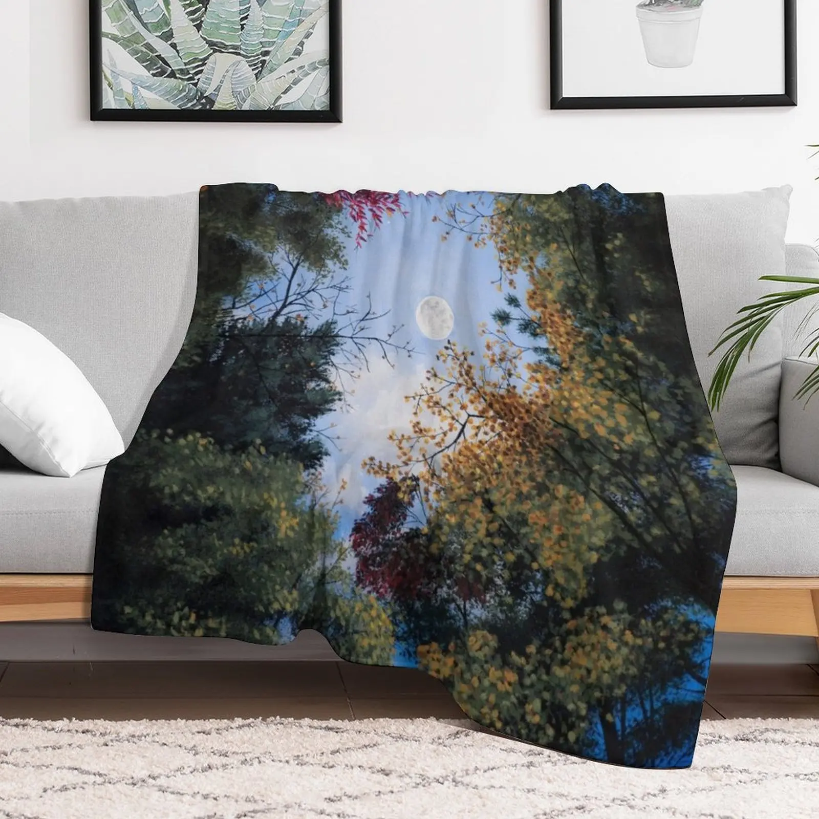 Autumn Night Throw Blanket Multi-Purpose Decorative Throw for babies for sofa Blankets
Autumn Night Throw Blanket Multi-Purpose Decorative Throw for babies for sofa Blankets