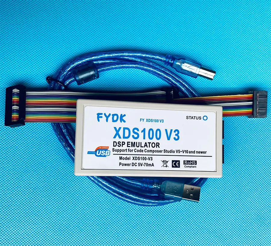 FY XDS100V3 Emulator DSP Programmer Electrostatic Protection Support TI DSP CCS5-CCS20
FY XDS100V3 Emulator DSP Programmer Electrostatic Protection Support TI DSP CCS5-CCS20
