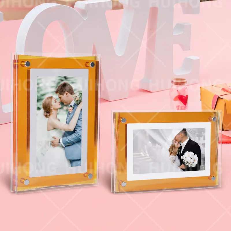 Customized. Orange Acrylic Wedding Electronic Photo Frame Fantasy Festival Photo Digital Playe
Customized. Orange Acrylic Wedding Electronic Photo Frame Fantasy Festival Photo Digital Playe