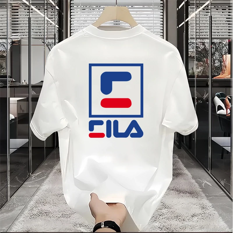 The same fashion T-shirt for men and women 2025 summer new short sleeve loose
The same fashion T-shirt for men and women 2025 summer new short sleeve loose