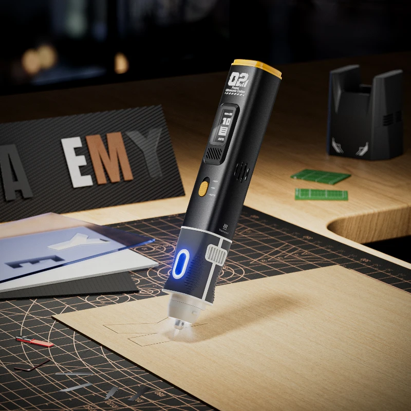 Wireless ultrasonic cutting knife handheld portable multi-purpose carving cutting 3D printing DIY electric tool
Wireless ultrasonic cutting knife handheld portable multi-purpose carving cutting 3D printing DIY electric tool