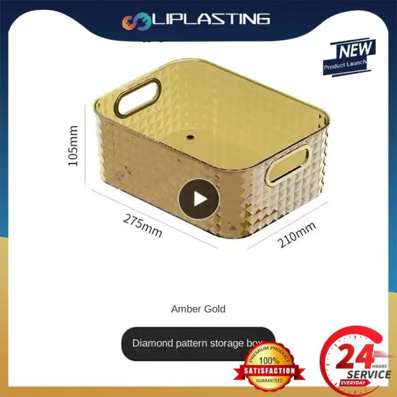Desktop Storage Box Not Take Up Space Translucent Storage Basket Thickened Pet Modern Minimalist Cosmetics Storage Basket
Desktop Storage Box Not Take Up Space Translucent Storage Basket Thickened Pet Modern Minimalist Cosmetics Storage Basket