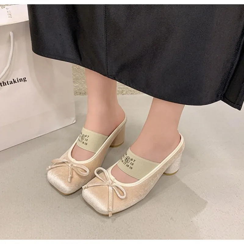 Mary Jane Single Shoes for Women, New 2026 Spring/summer Style, Fashionable Bow Tie High-heeled Slippers, Ballet Shoes,35-40
Mary Jane Single Shoes for Women, New 2026 Spring/summer Style, Fashionable Bow Tie High-heeled Slippers, Ballet Shoes,35-40