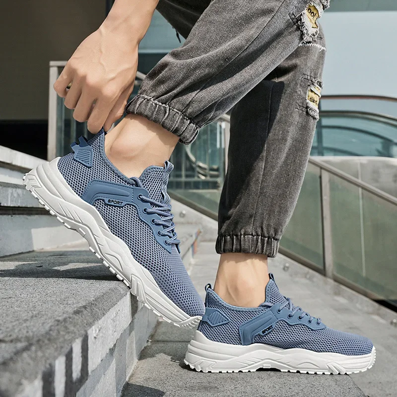 Men's 2025 Casual Sports Shoes with Breathable Mesh and Lightweight Anti Slip Walking Shoes Suitable for Gym/travel/daily Wear
Men's 2025 Casual Sports Shoes with Breathable Mesh and Lightweight Anti Slip Walking Shoes Suitable for Gym/travel/daily Wear
