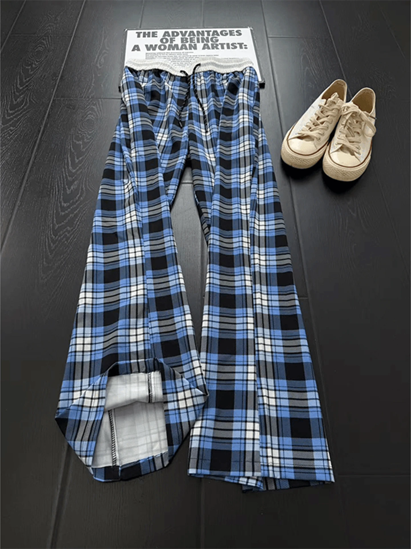 Cleanfit Light Blue Ice Silk Plaid Men's Summer Thin Breathable Cool Feeling Pants American Straight Leg Sport Pants
Cleanfit Light Blue Ice Silk Plaid Men's Summer Thin Breathable Cool Feeling Pants American Straight Leg Sport Pants