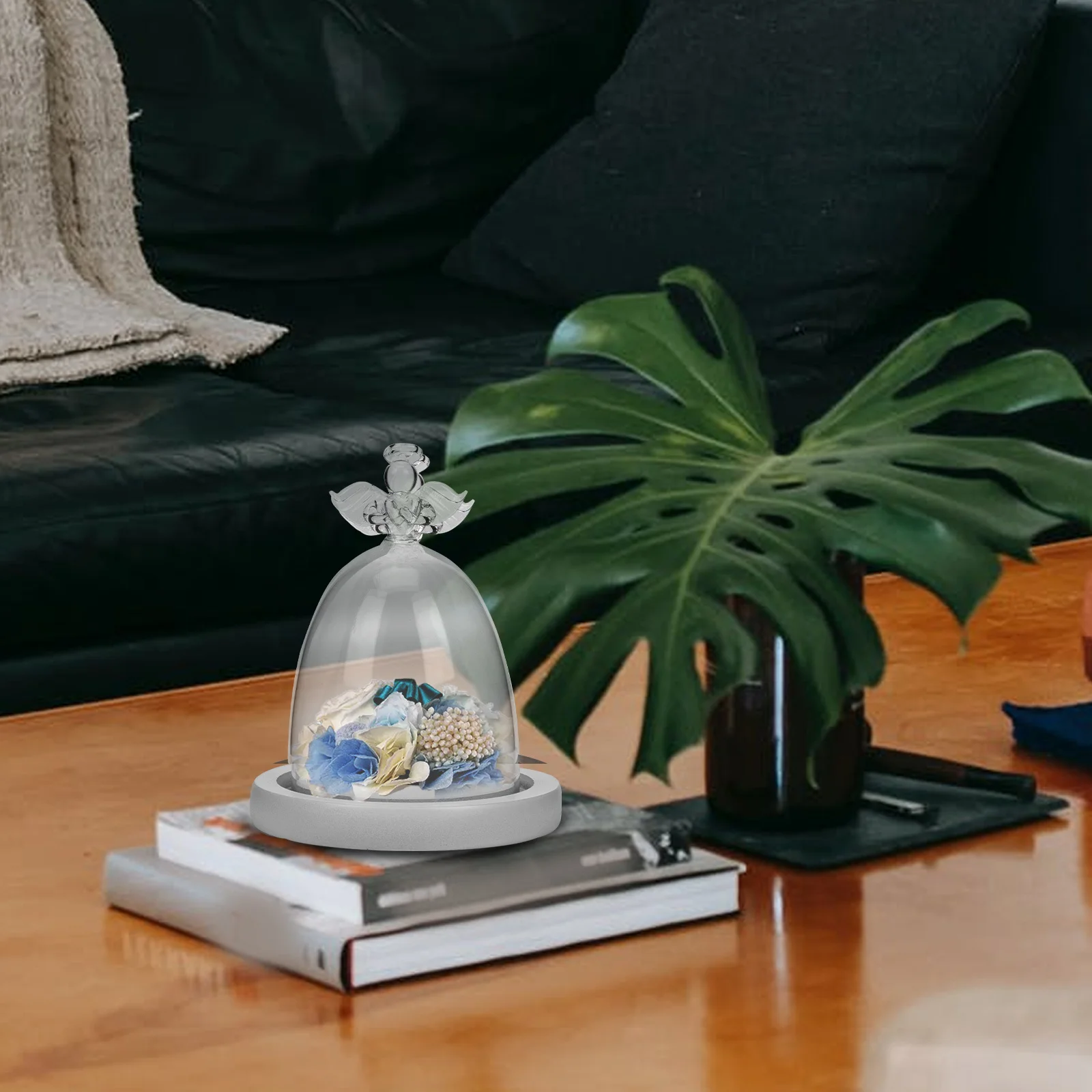 Angel Shaped Glass Display Dome Clear Premium Glass Cover for Micro Landscape Decorative Tabletop Eternal Flower Showcase Wood
Angel Shaped Glass Display Dome Clear Premium Glass Cover for Micro Landscape Decorative Tabletop Eternal Flower Showcase Wood