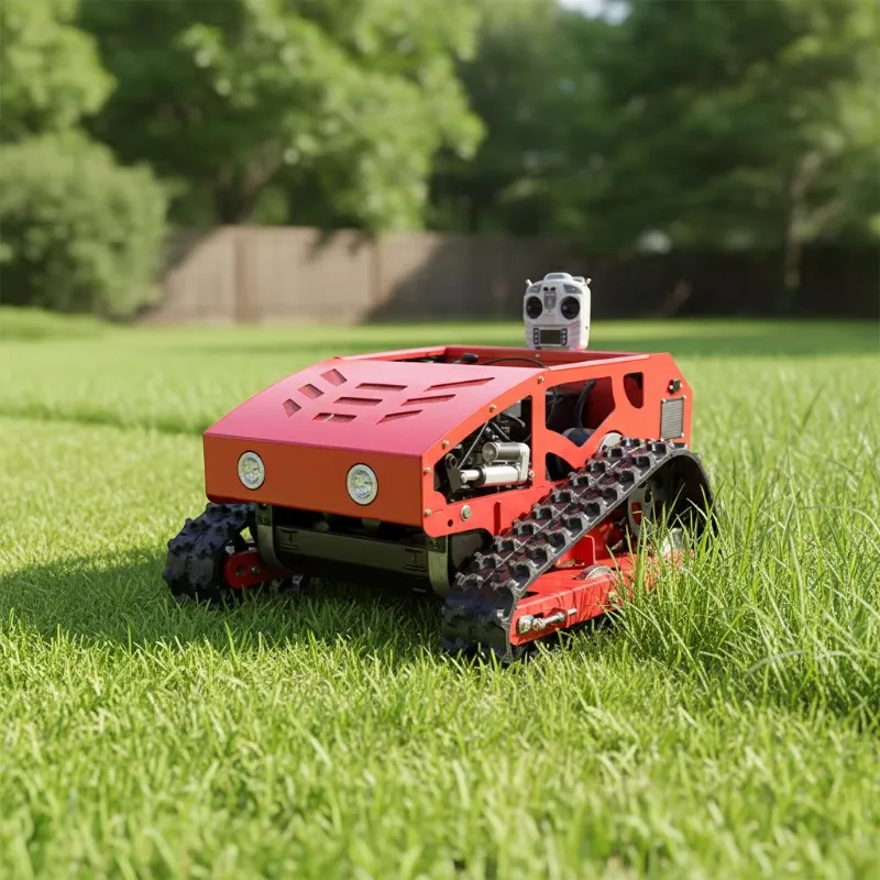 【Best-selling】CE EPA Approved All Terrain Grass Cutting Machine Agriculture Rubber Tracks Remote Control Lawn Mower
【Best-selling】CE EPA Approved All Terrain Grass Cutting Machine Agriculture Rubber Tracks Remote Control Lawn Mower