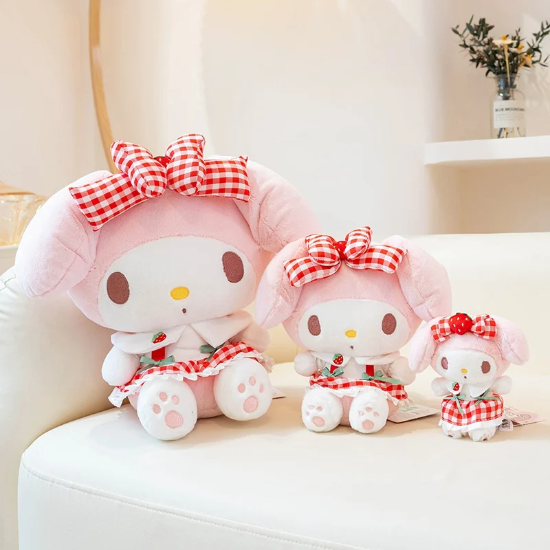 Sanrio клубника мелодия плюшевые игрушки кулон Kawaii мягкие куклы для девочек спальный компаньон день рождения Рождество плюшевая игрушка в подарок
Sanrio клубника мелодия плюшевые игрушки кулон Kawaii мягкие куклы для девочек спальный компаньон день рождения Рождество плюшевая игрушка в подарок