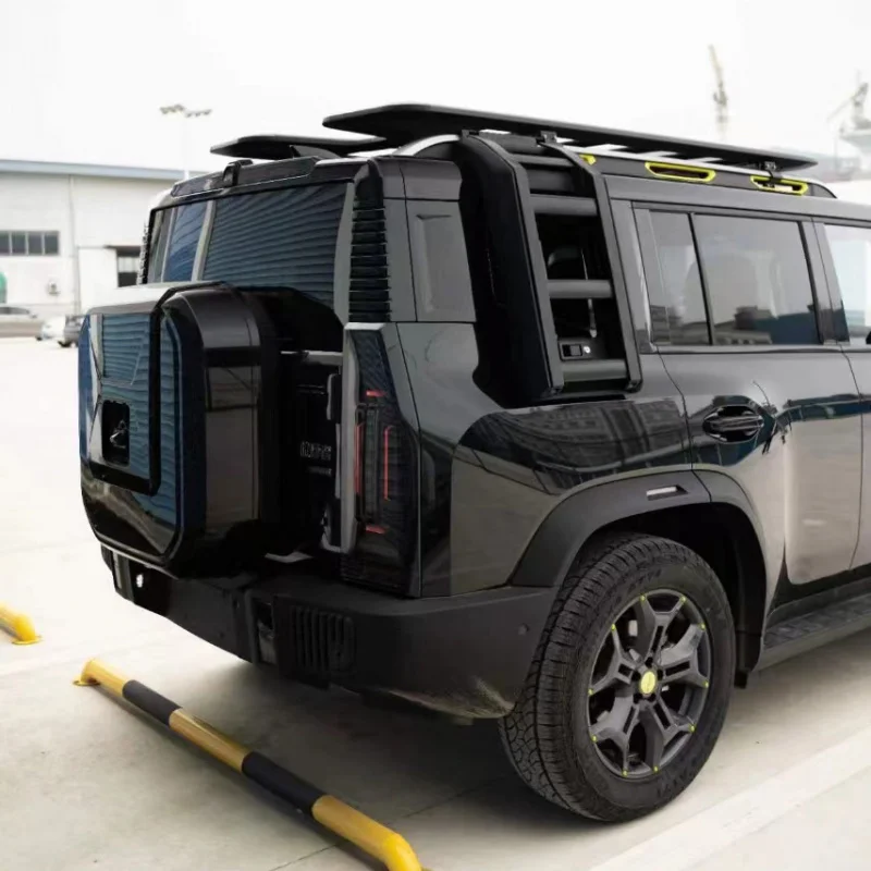 New Design 4x4 Off Road Aluminum Foldable Roof Side Ladder for JETOUR T2 accessories TRAVELER FOLDING LADDER 2023
New Design 4x4 Off Road Aluminum Foldable Roof Side Ladder for JETOUR T2 accessories TRAVELER FOLDING LADDER 2023