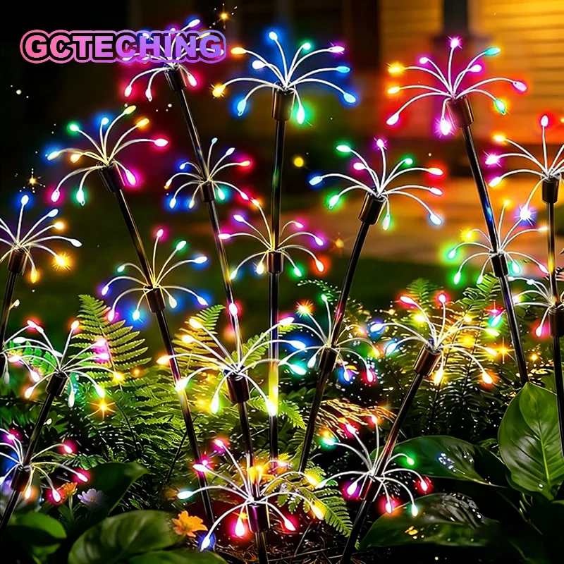 Waterproof Outdoor Solar Firework Sway Lights, Decorative Flower Lamp for Patio Garden Yard Atmosphere Lighting
Waterproof Outdoor Solar Firework Sway Lights, Decorative Flower Lamp for Patio Garden Yard Atmosphere Lighting
