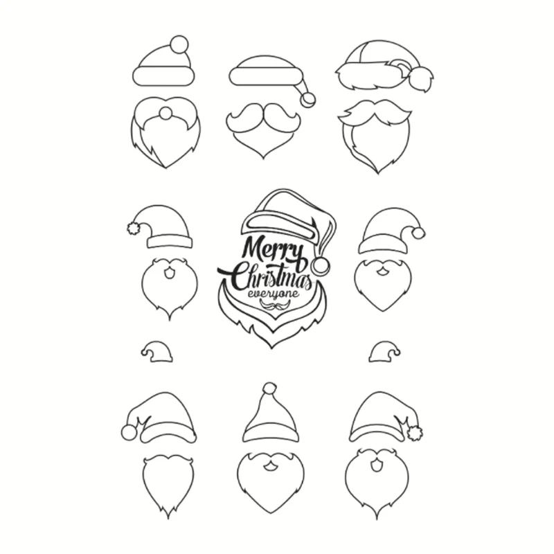 Santa Claus Transparent Silicone Finished Stamp DIY Scrapbooking Rubber Coloring Embossed Diary Stencils Decoration Reusable
Santa Claus Transparent Silicone Finished Stamp DIY Scrapbooking Rubber Coloring Embossed Diary Stencils Decoration Reusable