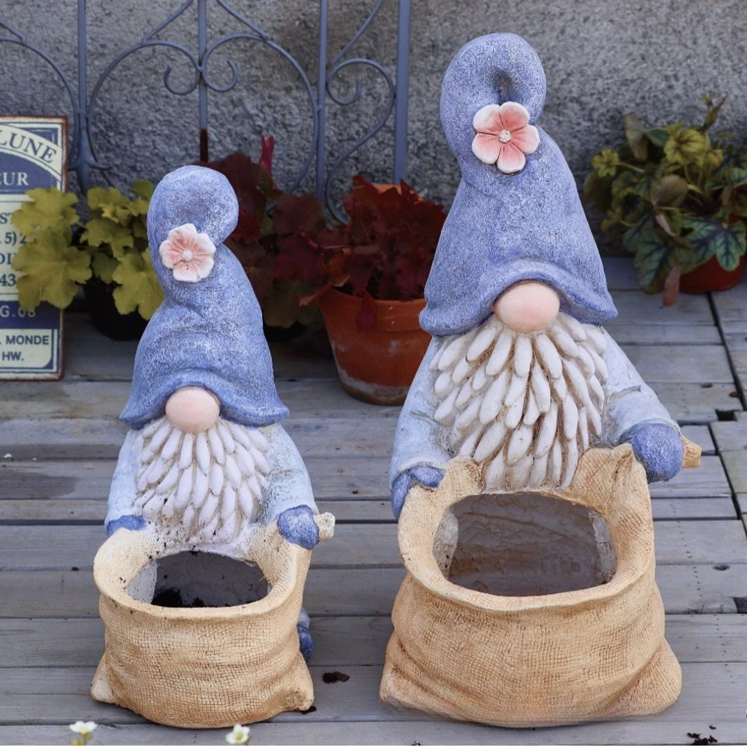 ins elf Gandalf hand holding cloth bag flower pot courtyard balcony garden decoration magnesium oxide ornament crafts
ins elf Gandalf hand holding cloth bag flower pot courtyard balcony garden decoration magnesium oxide ornament crafts