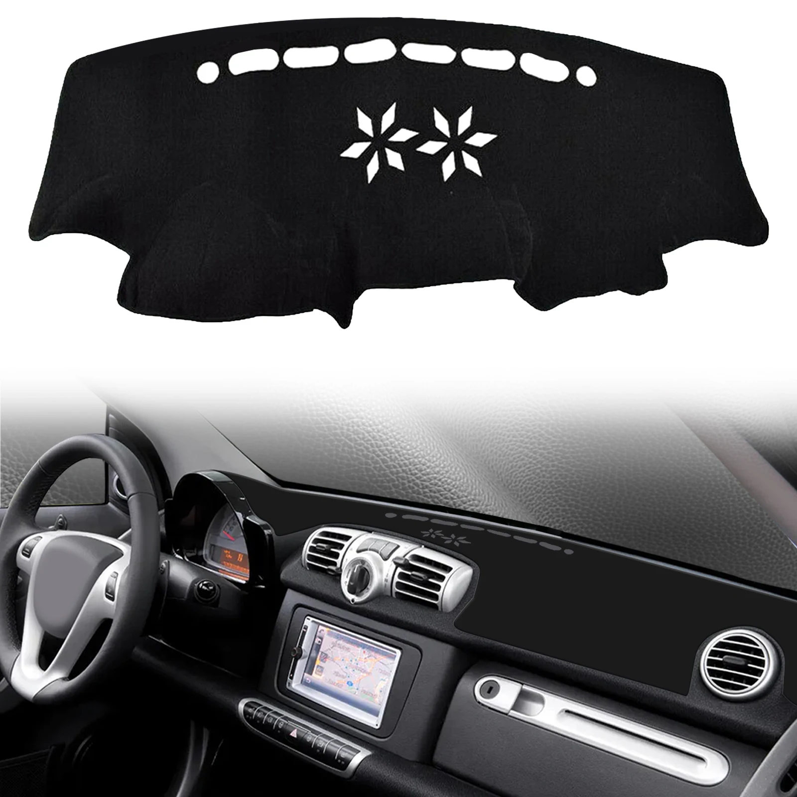 fit for Smart Fortwo 2008 2009 2010 2011 2012 2013 Car Dashmat Dashboard Cover Pad DashMat Sunshade Protective Carpet Leather
fit for Smart Fortwo 2008 2009 2010 2011 2012 2013 Car Dashmat Dashboard Cover Pad DashMat Sunshade Protective Carpet Leather