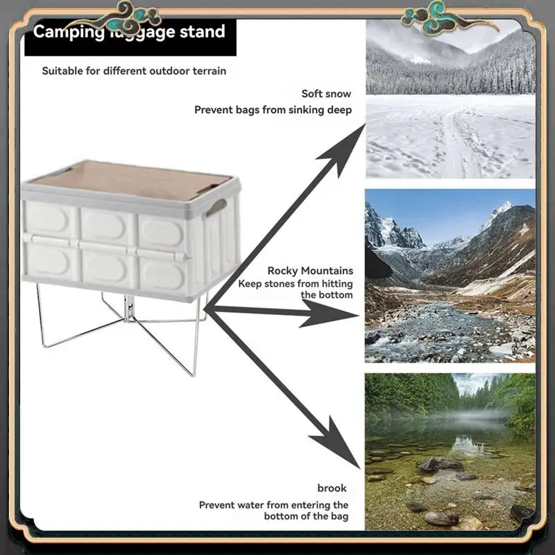 Premium Camping Aluminum Box Mazar Bracket Box Base Camping Water Tank Bracket Stainless Steel Quick Folding Support
Premium Camping Aluminum Box Mazar Bracket Box Base Camping Water Tank Bracket Stainless Steel Quick Folding Support