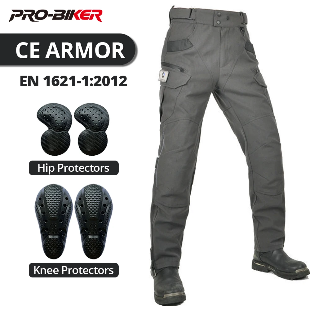 Four Seasons Motorcycle Pants Built In CE Protectors Outdoor Motocross Riding Pants Anti-Fall Motorbike Pants Wear-Resistant
Four Seasons Motorcycle Pants Built In CE Protectors Outdoor Motocross Riding Pants Anti-Fall Motorbike Pants Wear-Resistant