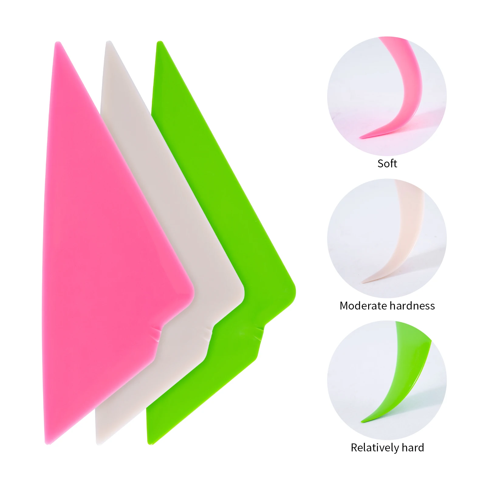 Triangle Corner Edge-Closing Squeegee 3 Hardness Tight Space Scraper Car Wrap Curves Slot Tint Tucking Vinyl Film Wrapping Tool
Triangle Corner Edge-Closing Squeegee 3 Hardness Tight Space Scraper Car Wrap Curves Slot Tint Tucking Vinyl Film Wrapping Tool