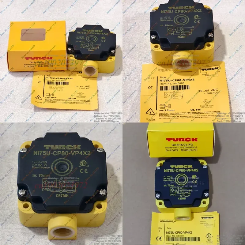 NI75U-CP80-VN4X2 NI75U-CP80-VP4X2 Turck Proximity Switch Sensor New High Quality
NI75U-CP80-VN4X2 NI75U-CP80-VP4X2 Turck Proximity Switch Sensor New High Quality