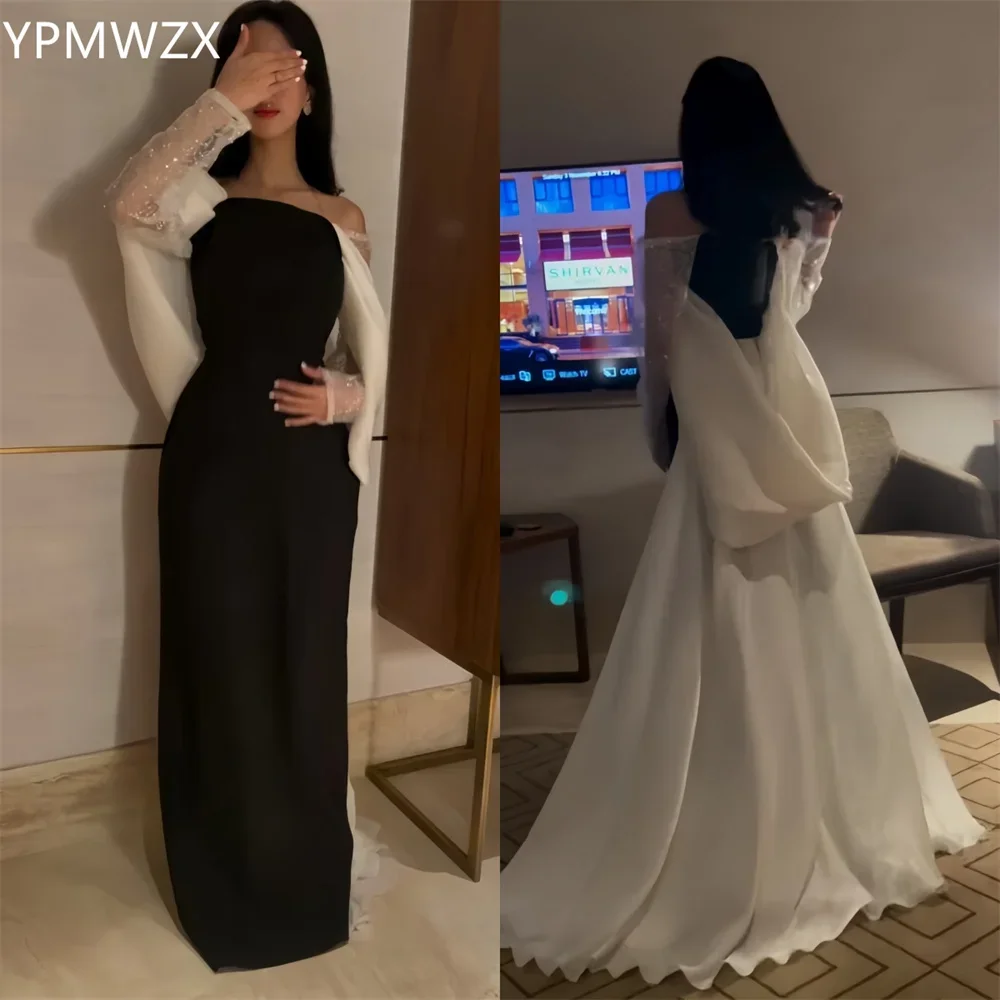 Customized Women Party Dress Occasion Prom Gown Evening YPMWZX Off-the-shoulder Column Floor Length Skirts Draped Bespoke Occasi
Customized Women Party Dress Occasion Prom Gown Evening YPMWZX Off-the-shoulder Column Floor Length Skirts Draped Bespoke Occasi