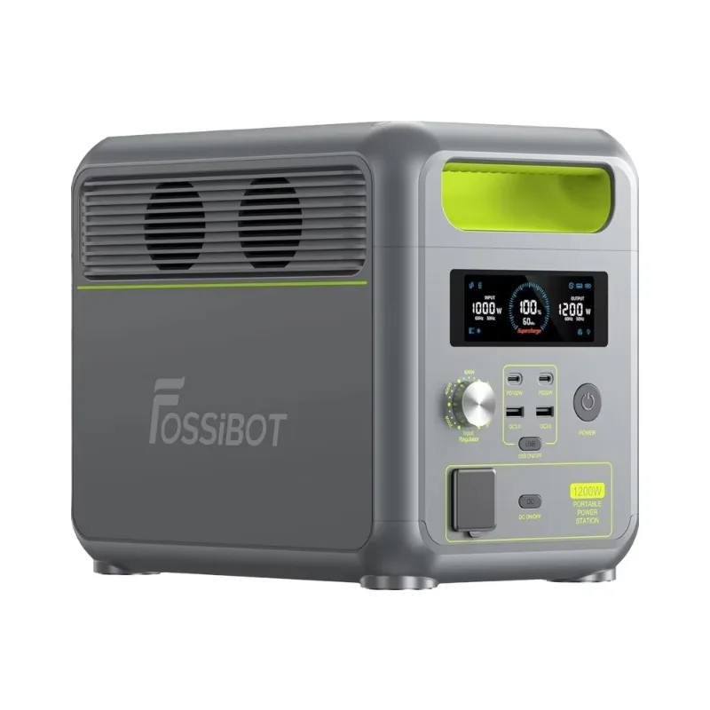 【BestSelling】FOSSiBOT F1200 Portable Power Generator 1200W 230V EU Solar Generator With DC Outlet for Home Emergency Backup Powe
【BestSelling】FOSSiBOT F1200 Portable Power Generator 1200W 230V EU Solar Generator With DC Outlet for Home Emergency Backup Powe