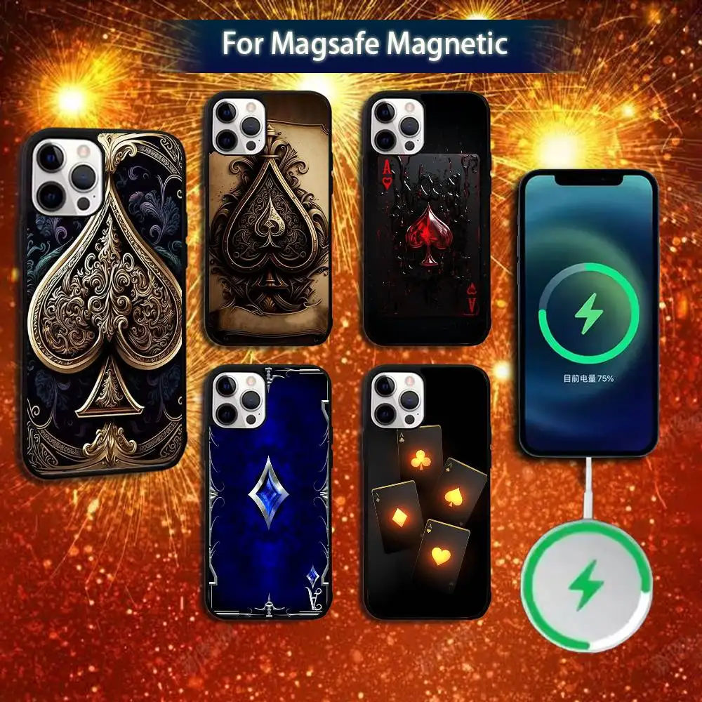 Ace Art OF Spades Poker Phone Case For iPhone 16e,16,15,14,13,12,11,Plus,Pro,Max,Mini Magsafe Magnetic Wireless Charging
Ace Art OF Spades Poker Phone Case For iPhone 16e,16,15,14,13,12,11,Plus,Pro,Max,Mini Magsafe Magnetic Wireless Charging